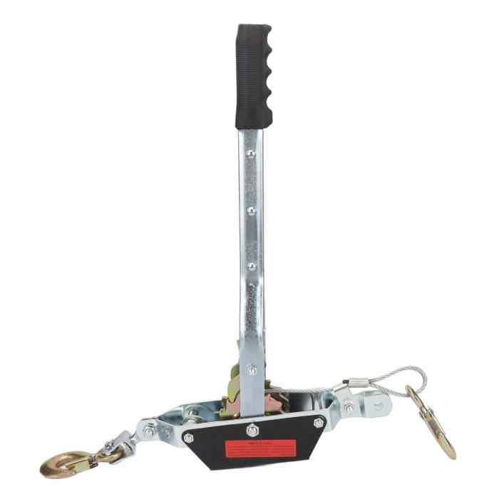 Tendeur De Câble Métallique 2 Tonnes - Pince De Serrage Acier Allié - Pour Câble 4-22 Mm - Télécom, électricité, Industrie