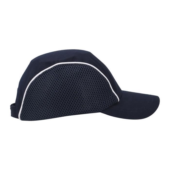 Casquette De Sécurité Antichoc - Style Baseball Léger Et Respirant, Pour Travail En Usine, Atelier, Chantier (taille 58-60 Cm)