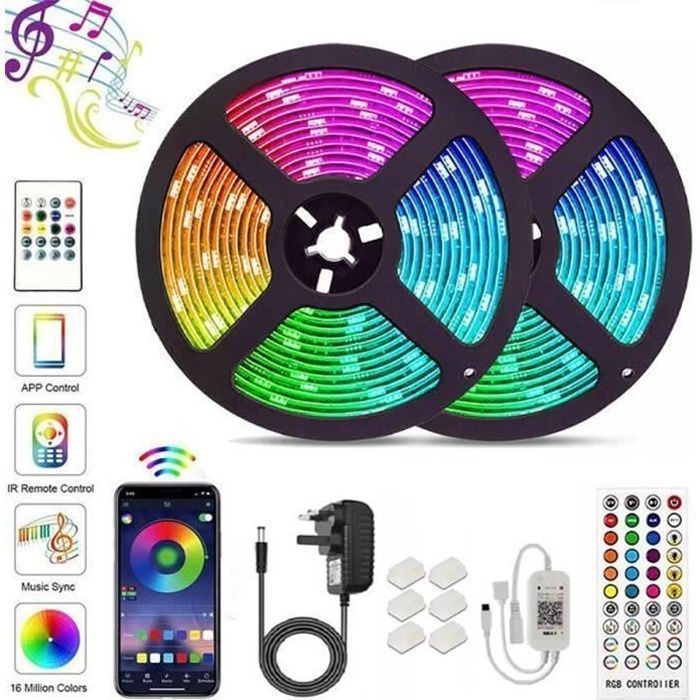 Ruban à LED 15m avec télécommande