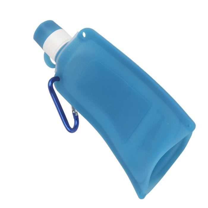 Bouteille d'eau de voyage pliable, bouteille sport en silicone sans BPA  réutilisables pour le camping, le cyclisme, la gym, la rando - Cdiscount  Sport