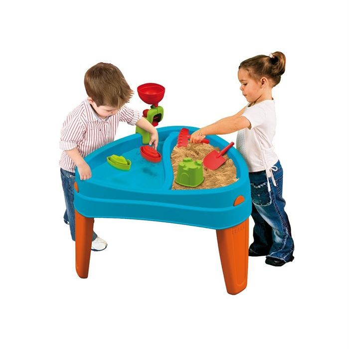 Table de jeu Play Island FEBER Vert et Bleu Extérieur Mixte