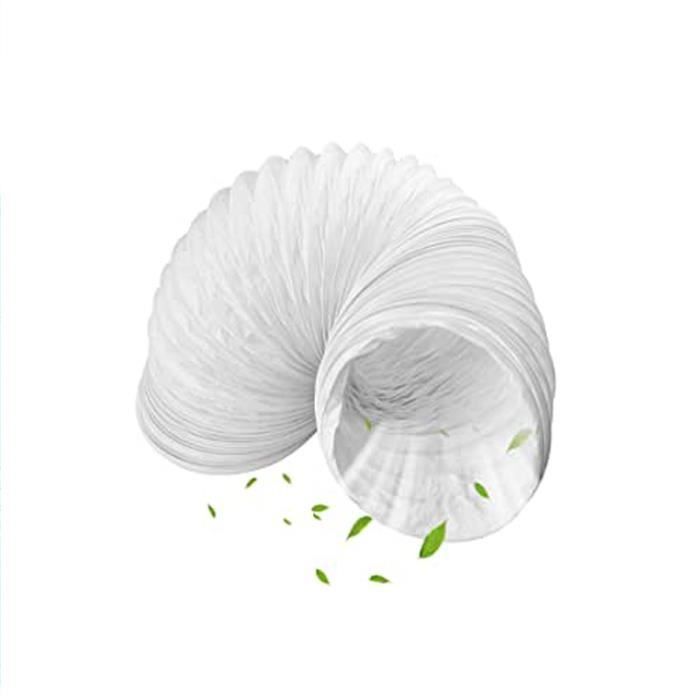 HG Power Tuyau d'évacuation d'air flexible en PVC 150 mm 2,5 m pour climatisation, sèche-linge HG Power Tuyau d'évacuation d'air flexible en PVC 150 mm 2,5 m pour climatisation, sèche-linge