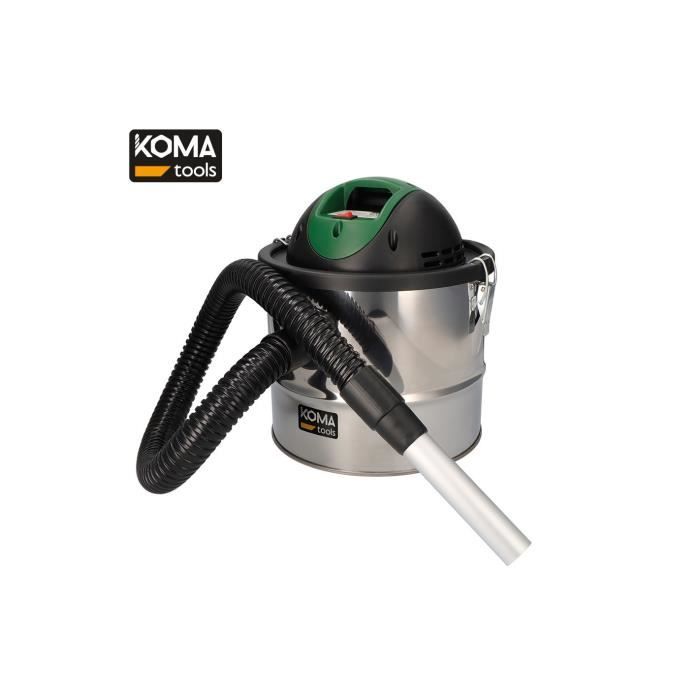 GENERIQUE - Aspirateur à Cendres 800 watts Ø25x30cm - 10 litres - Koma