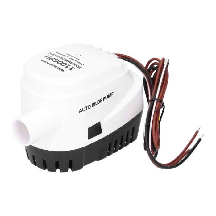 Pompe De Cale 12V 1100GPH LIGHTEU - Submersible Pour Bateau, Caravane - Automatique