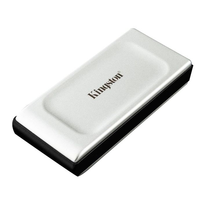 Kingston XS2000 SSD Portatile 4TB USB 3.2 Gen 2 Nero Argento Resistente allAcqua