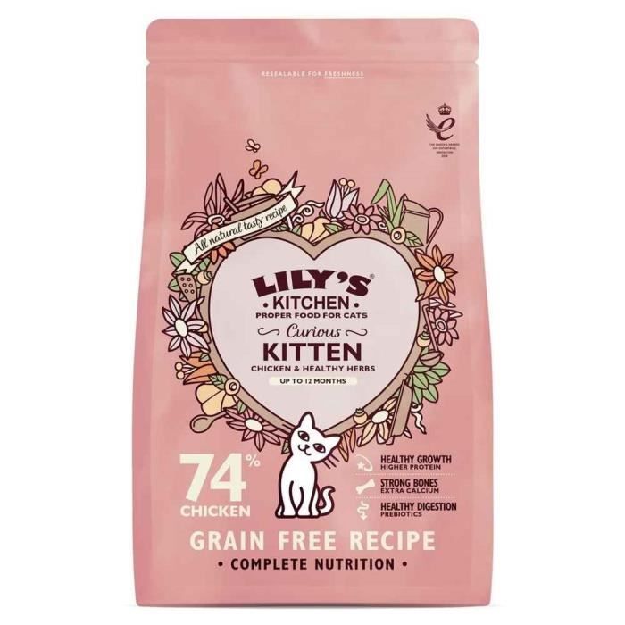 Lily S Kitchen Croquettes Saines Et Delicieuses Au Poulet Pour Chatons 800g Cdiscount Lily S Kitchen Croquettes Saines Et Delicieuses Au Poulet Pour Chatons 800g Cdiscount
