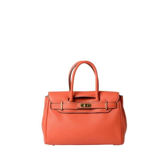 Sac porte main Mac Douglas Pyla Romy Ref 35831 vg94 Peche XS Rouge