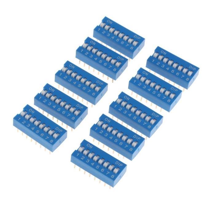 12 positions 12-Bit Slide Type DIP Switch 2.54mm DIP-24 in Pakistan