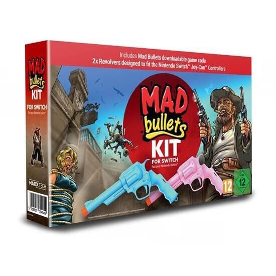 Mad Bullets Bundle 2 Revolvers + Code In A Box-Jeu-SWITCH