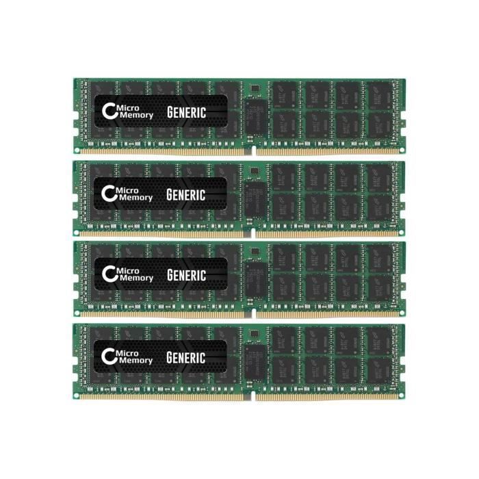 CoreParts DDR4 kit : 4 x DIMM 288 broches 2133 MHz / PC4 17000 1.2 V enregistré avec parité ECC - vue 3