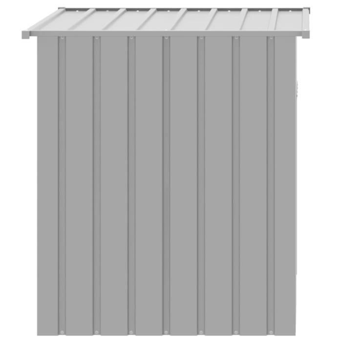 Niche pour chien - Mothinessto YY02469 - Gris clair - Acier galvanisé - 110x103x109 cm