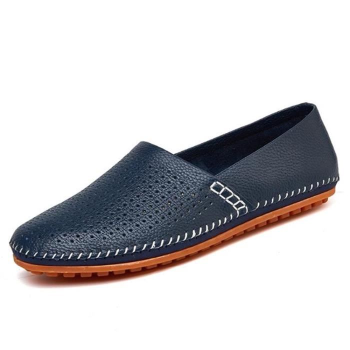 chaussures femme en cuir véritable