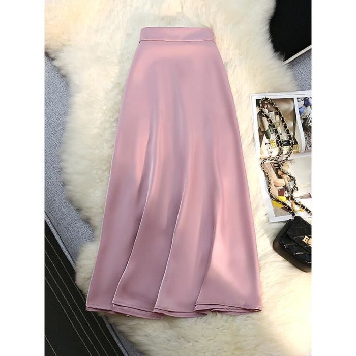 Jupe satin de soie outlet