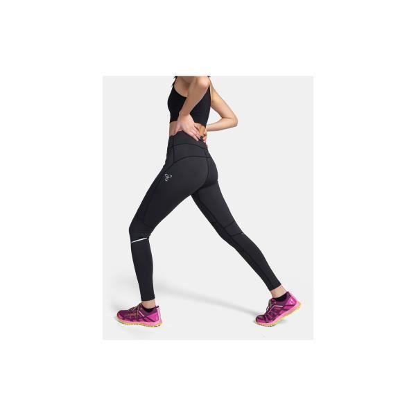 Legging femme Kilpi Lamirae Noir Running Confortable et