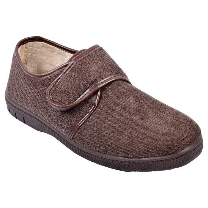 Pantoufle OZABI MU9985 Charentaises Homme Marron