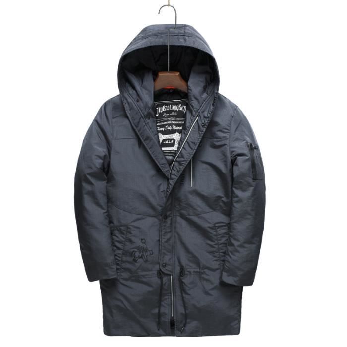 Manteau hiver capuche homme sale