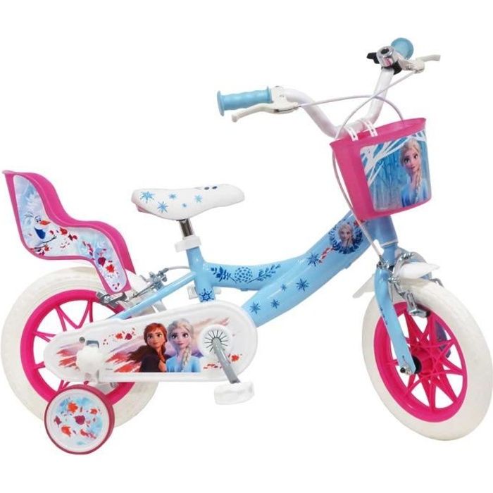Velo Fille Reine Des Neiges 2 12 Prix Pas Cher Cdiscount