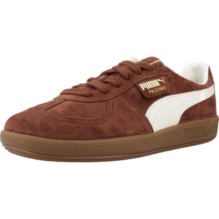 Puma Sport > Zapatillas Hombre Modèle Chaussure Puma Yellow Modèle Palermo - Coleur Marron