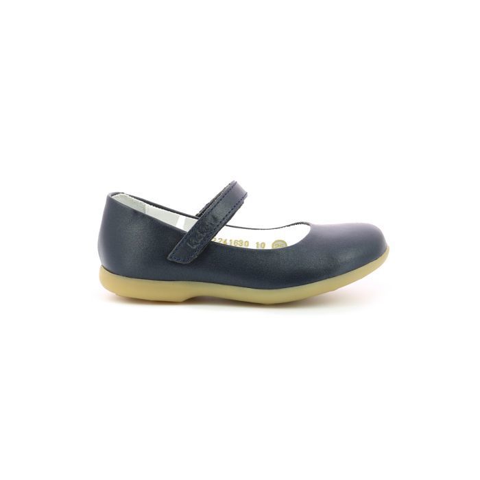 Chaussures Kickers Mary Jane Scratch – Blanc – Taille EU 24 – Cuir – Pour Fille