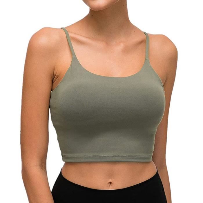 Débardeur Femme Satin Faux Soie - Col Swing - Sans Manches - Taille Petit