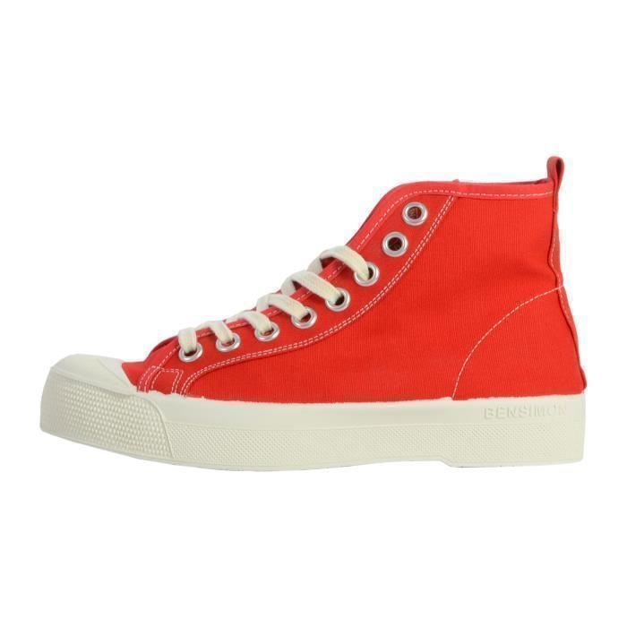 Scarpe Da Ginnastica Bensimon B79 Stella Donna - Tela Alta, Fodera In Cotone