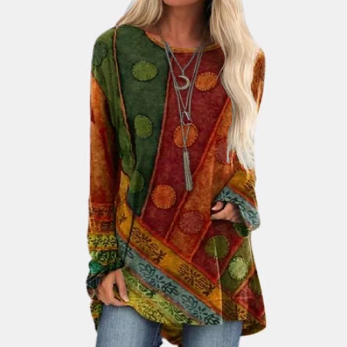 Tunique hippie femme grande taille on sale