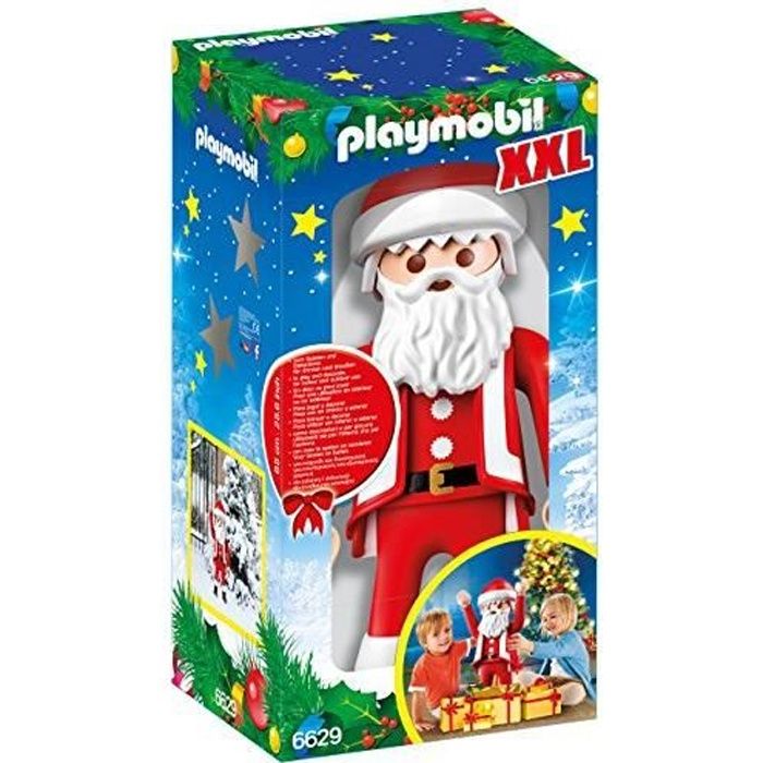 Figurine - PLAYMOBIL - Père Noël XXL - 65 cm - Jouet de Noël - Mixte - 4 ans et plus