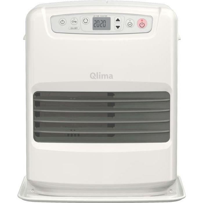 QLIMA SRE3430C2 Poêle à pétrole électronique 3 kW pour volume 120m348m2 Système anti odeur Régulation température