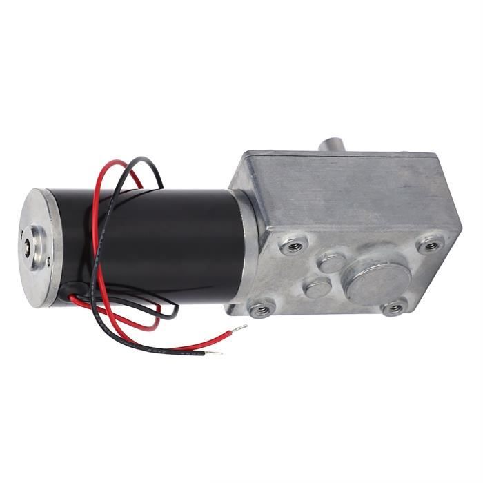 Moteur CC Réducteur 6 V 200 Tr/min – Haute Torsion – Faible Bruit – Arbre M4 55 Mm