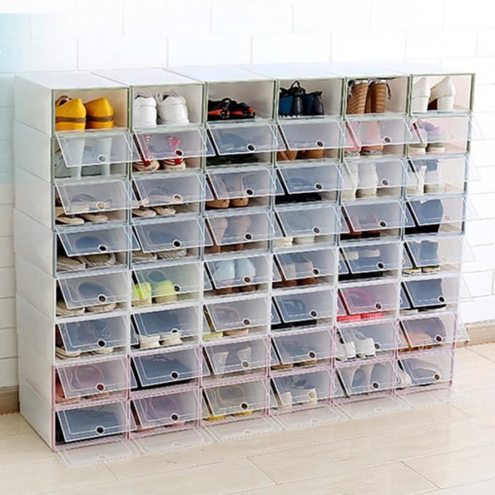 Boite Chaussure Transparente Chaussures Achat Vente Pas Cher