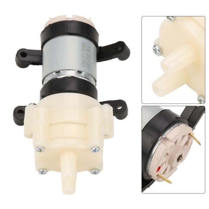 Mini Pompe à Vide DC 12V - Débit 5L/min, Vide 65kpa, Sans Huile - Pour Projets DIY, Médical, Instrumentation
