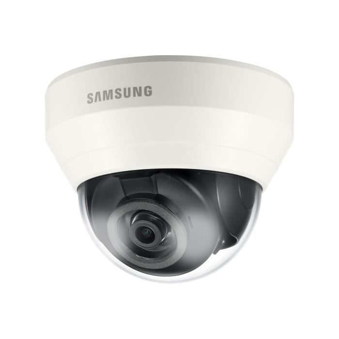 Samsung Techwin SND-L5013N Caméra de surveillance réseau dôme couleur (Jour et nuit) 1,4 MP 1280 x 1024 720p Focale fixe audio…
