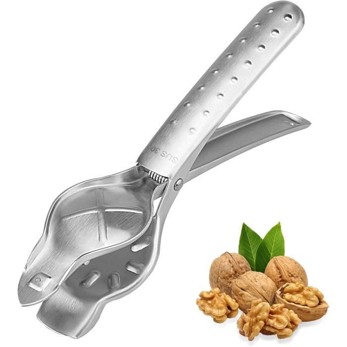 Casse-noisettes Et épluche-châtaignes En Acier Inoxydable - Avec Protège-doigts - Pour Noix, Châtaignes, Amandes - Coupe En Croix