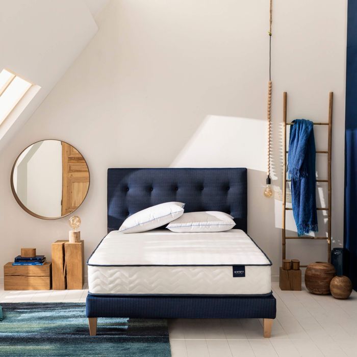 Matelas ressorts Rêve 300 - SOMEO 140x190 - Blanc - Garantie 7 ans - Someo