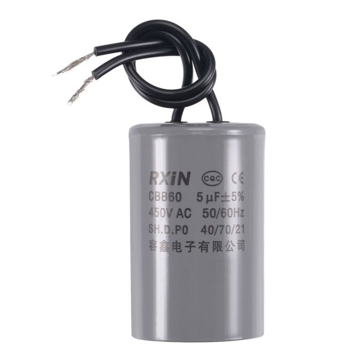 Condensateur 3.5uF 450V AC - Métallisé Polypropylène - 2 Fils - Neuf