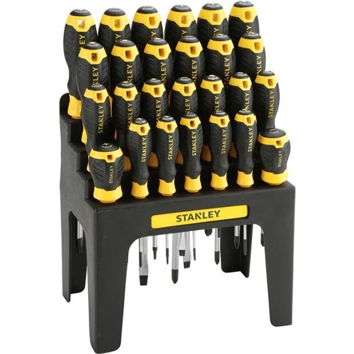 Stanley Jeu de tournevis dans le support mural 26 pce STHT0 62142 - vue 2