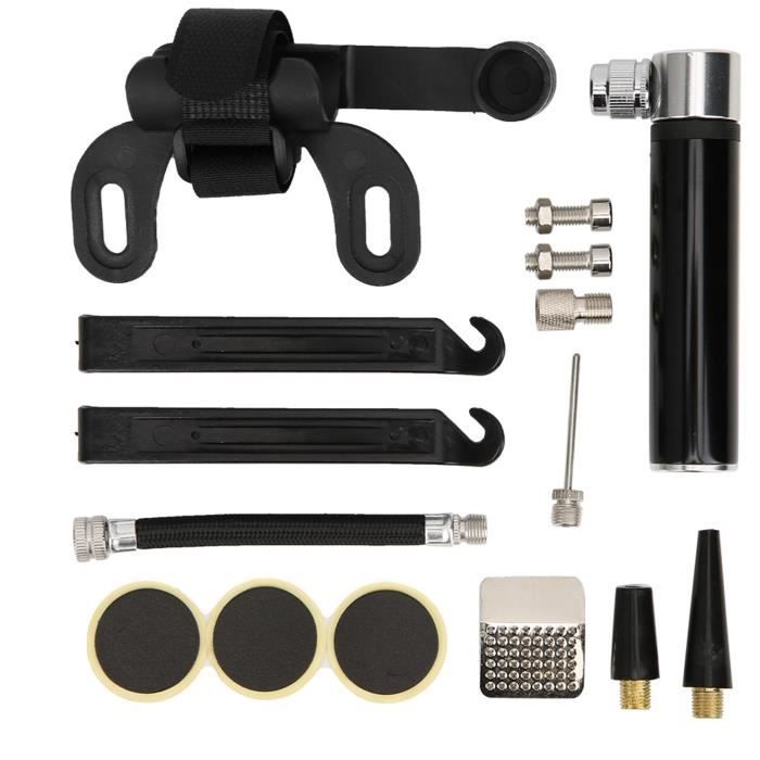 Dargds Kit De Réparation Pneu Vélo Complet - Rustines, Démonte-pneus Et Colle