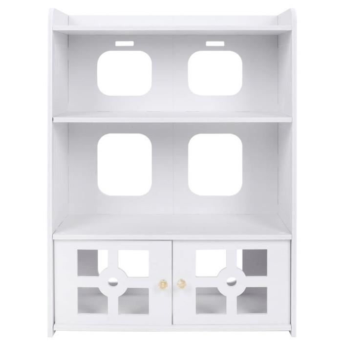 NAK Armoire murale avec étagères Organisateur de rangement pour armoire