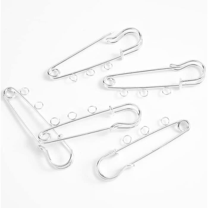LOT DE 4 Roues De 40 Epingles A Tete Perle De Couleur Pour Couture EUR