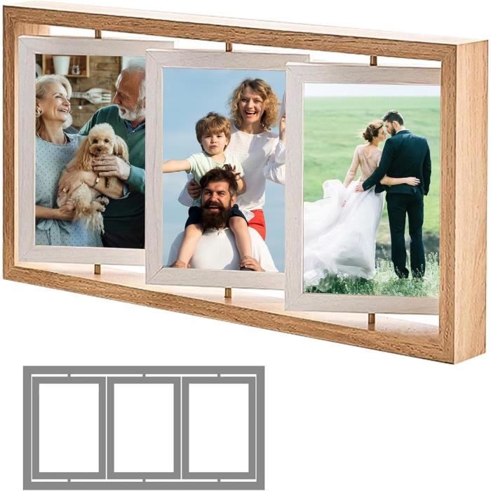 Cadres Photo IKEA Bygget En Bois - Double Face Et Réversibles - Lot Incurvé