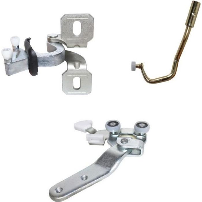 Kit galet guide porte latérale coulissante Boxer Jumper Ducato 9147.31 9147.47 9033.S0