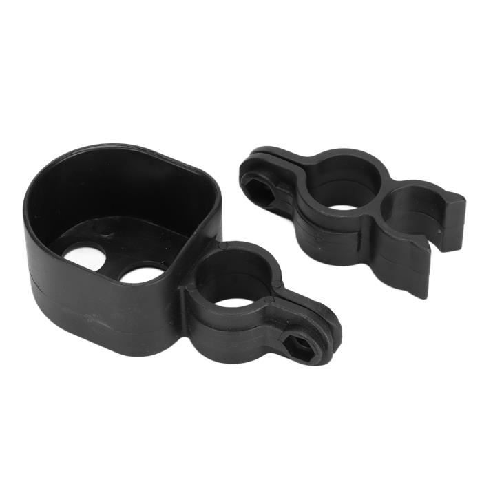 Poignées Caoutchouc Pour Brouette, Vélo, Moto - 4 Pièces Noires 25mm Antidérapantes