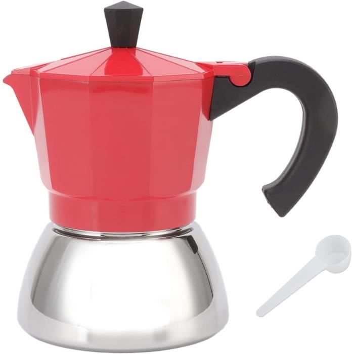 Cafetière italienne vintage Gemelli orangé – lapin bleu – années 70 - Électroménager