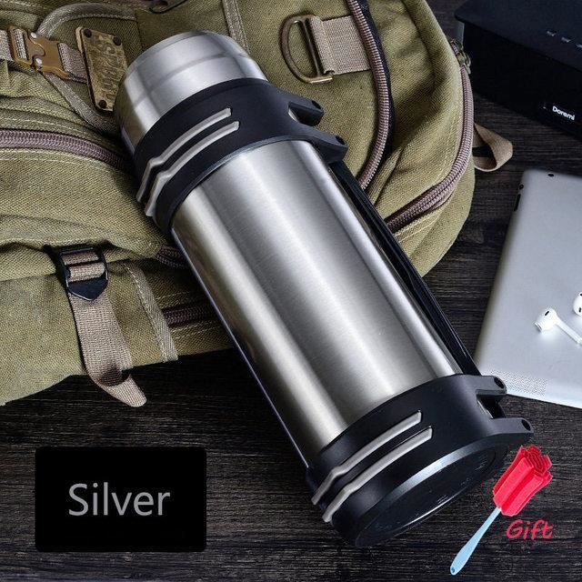 Thermos Isotherme 420 Ml En Acier Inoxydable Avec écran Tactile - Anti-fuite - Neuf