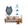 Puzzle 3D Animal Loup Bleu Extraterrestre - CONFOZEN - Cadeau pour Enfant et Adulte-1