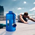Bluefinity Bouteille d’eau 2,2 L GYM Gourde sport camping XXL bidon d’eau fitness jerrican gym sans BPA et Phtalate - 4052025928421-1