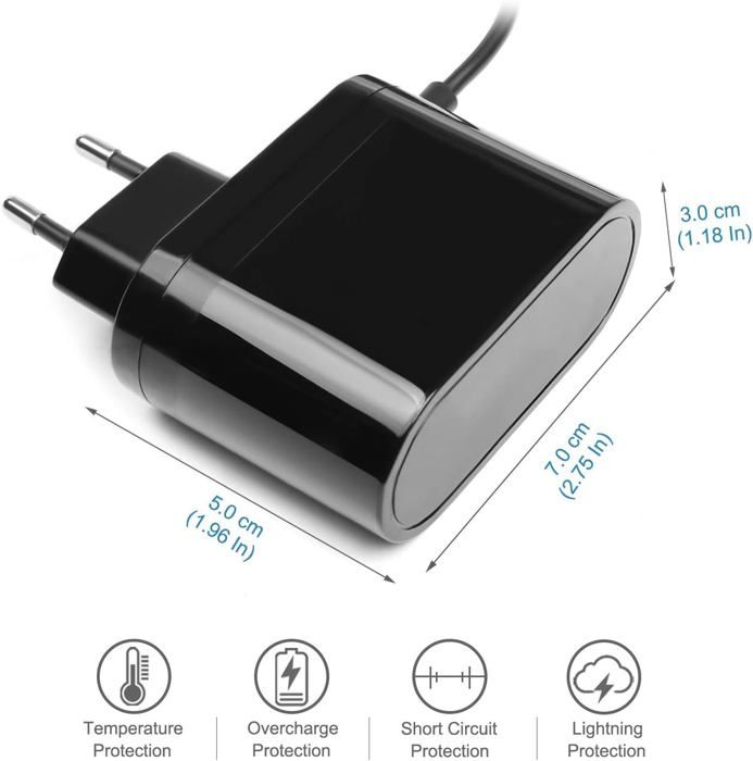 Adaptateur Chargeur 17 En 1 - 9V - Compatible Vélo D'appartement Domyos EB120/EB140 - Marque Française
