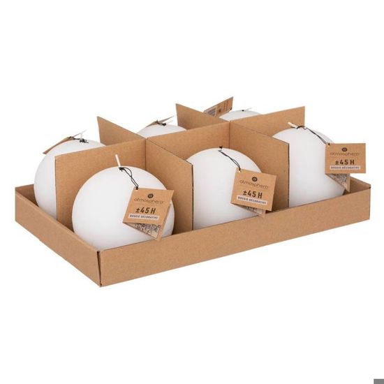 Bougie Rustique 3 Mèches « Olia