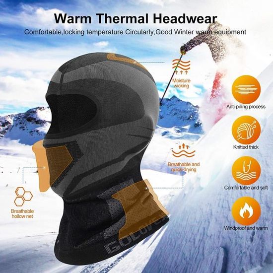 Cagoule Moto Ete Pour Homme Et Femme, UV Protection Balaclava Anti Poussiere, Masque Intégral Respirant Pour Ski Cyclisme Sports De Plein Air, Cagoules Soie Glacée Léger Et Confortable