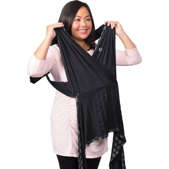 LINJIA Écharpe Porte-bébé d'hiver,Porte-bébé Cape Extensible à